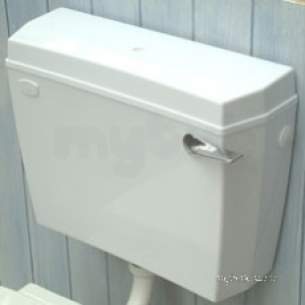 Thomas Dudley 314328 White Acclaim Cistern With Bottom Inlet Bottom Outlet
