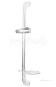 Triton Non Electric Products -  Triton Tskconnch Chrome Connor Shower Riser Kit 1150mm