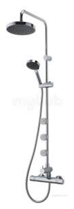 Triton Unnethbmdiv Chrome Nene Bar Shower Mixer With Diverter