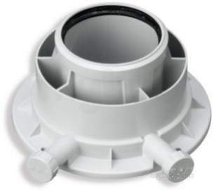 Vaillant Domestic Gas Boilers -  Vaillant 303926 White Eco 125mm Flue Adaptor