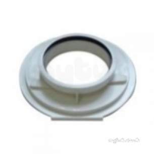 Worcester Domestic Gas Boilers -  7716191164 White Flue Connector Vertical 60-100