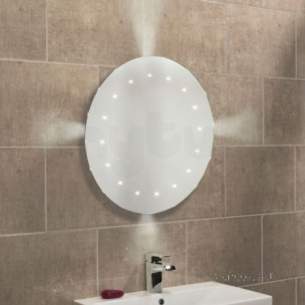 Roper Rhodes Accessories -  Opus Round Led Mirror With Ambi Light-special