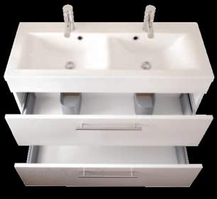 Eastbrook Furniture -  51.010 Oslo 100 Double Cast Top White