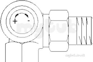 Oventrop Industrial Valves and Actuators -  Oventrop Double Angle-left Dn10 1180490ni