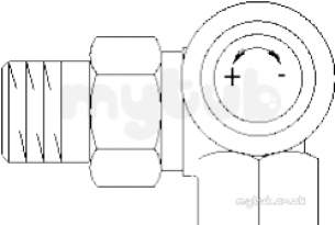 Oventrop Industrial Valves and Actuators -  Dbl Reg Funct Double Angle Right Dn15