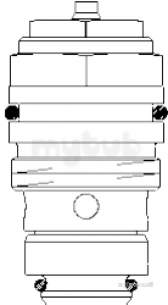 Oventrop Industrial Valves and Actuators -  Oventrop Valve Insert 4 Series F Valves