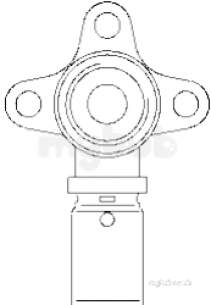 Oventrop Industrial Valves and Actuators -  W/mounted Connect 90d Elbow 20x25mm X 1/2