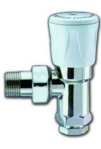 Myson Manual Radiator Valves -  Myson Fullflow 22mm L/s Angle Valve Cp