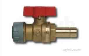 Underfloor Heating Manifolds and Ancillaries -  P/plumb Brass Manifold Ball Valve 15