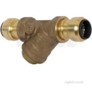 Pegler Push and Press General Valves -  Pegler Pt913 Push Bronze Y Strainer 42 15486