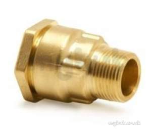 Isiflo Fittings For Mdpe 20mm 63mm -  Yorks R110 32x1 Mi Dzr Coupling 17030