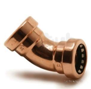 Tectite Sprint Fittings -  Pegler Yorkshire Tect Sprint Tt21 45d Elbow 12