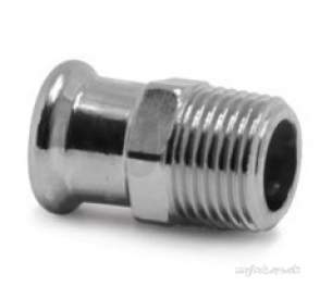 Xpress Copper and Solar Fittings -  Xpress Cu S3cp Mi Str Connector 12x3/8