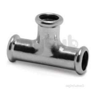 Xpress Copper and Solar Fittings -  Pegler Yorkshire Xpress Cu S24cp Equal Tee 22