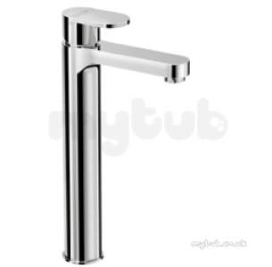 Pegler Luxury Bathroom Brassware -  Strata Blade 4k6054 Tall Basin Mixer/clk Wst