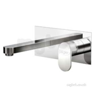 Pegler Luxury Bathroom Brassware -  Strata Blade 4k6057 W/mtd Bath Filler