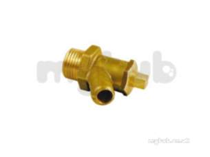 Yorkshire Kuterlite 600 Range -  Kuterlite 526 1/2 Inch Brass Draincock