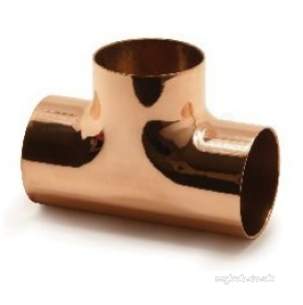 Yorkshire Degreased Endbraze Fittings -  Endbraze Degreased N24 Equal Tee 133mm