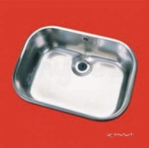 Pland Catering Sinks and Stands -  Pland 533x381x200 Lab Inset Self Rimming Bowl
