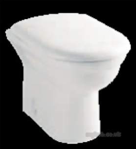 Eastbrook Sanitary Ware -  Eastbrook 10.2002 Pluto Btw Wc Pan White