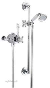 Gummers Commercial Showers -  Sirrus Ts1850acp Exp Dc Valve And 5 Inch Rose Cp