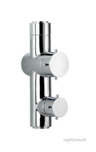 Gummers Commercial Showers -  Sirrus Capstan In Line Barrel Valve Ch