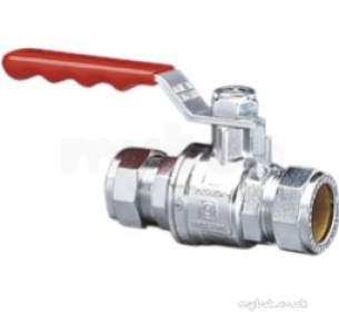 Prestex Pb300 Brass Cxc Ball Valves -  Prestex Pb300 Cxc Brass Ball Valve Red 42