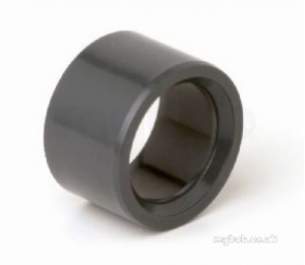 Durapipe Pvc Fittings 1 and Below -  Durapipe Upvc Bush Plain/bsp Threaded 111121 1/2x3/8