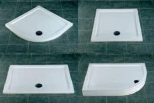 Eastbrook Showers -  30.3061a Resinlite 1000 X 800 Tray White