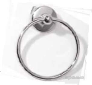 Roper Rhodes Accessories -  Wessex 3522.02 Towel Ring Chrome