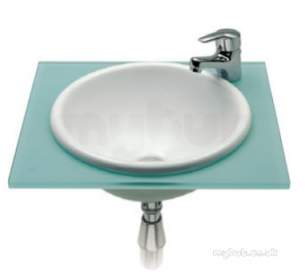 Roca Sanitaryware -  Roca Foro 360mm In Countertop Basin White