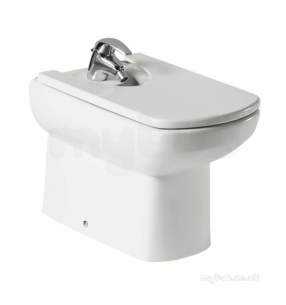 Roca Sanitaryware -  Roca Senso Floor Standing One Tap Hole Bidet White