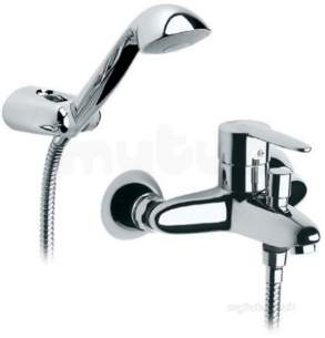 Roca Brassware -  Roca Vectra Wall Mtd Bsm Plus Kit Cp