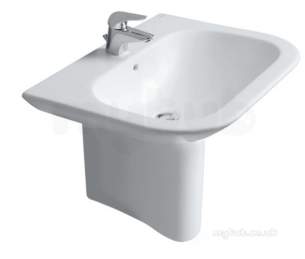 Roca Sanitaryware -  Roca Nexo 550 Basin White 327642000