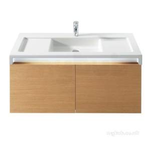 Roca Sanitaryware -  Roca Stratum 1100mm One Tap Hole Vanity Or W/h Basin Wh