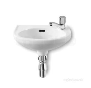 Roca Sanitaryware and Accessories -  Roca Laura 350 X 225mm One Tap Hole Right Hand C/room Basin Wh
