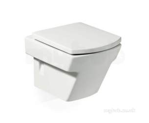 Roca Sanitaryware -  Roca Hall Wall Hung Box Rim Wc Pan White