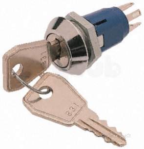 Rs Components -  Rs 319-786 Tapered Bezel Key Switch