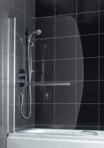 Eastbrook Showers -  Eastbrook 38.701 Sail Shape Screen Silver