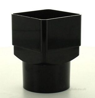 Marley Rainwater -  65mm Sq To 68mm Rd Drain Adaptor Rle4b