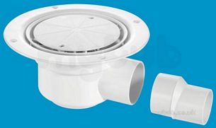 Mcalpine Waste traps overflow -  Mcalpine Tsg50wh Shower Gully 1.25 Inch X 50mm