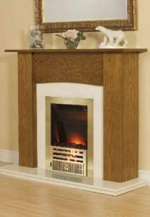 Smiths Environmental Fan Convectors -  Hydroflame Elite Inset Fire/rad Brass Insete/br