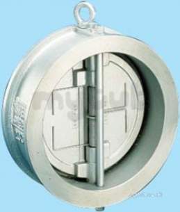 Stainless Steel Check Valves -  825 Dual Plate 316 Check Valve 65