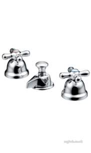 Ideal Standard Sottini Brassware -  Ideal Standard Reprise N9669 3th Bidet Mixer And Puw Chrome Plated Obsolete