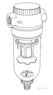 Spirax Sarco -  Spirax Monnier If2 Filter Plus Mtl Bowl 8