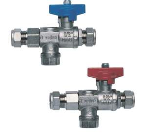 Rada And Meynell Commercial Showers -  Meynell 15mm Isolating Strainer Valves