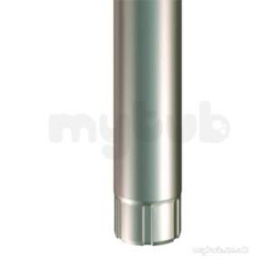 Lindab Rainwater -  Lindab Downpipe 100mm X 3m Aluzinc