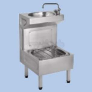 Twyfords Commercial Sanitaryware -  Vecta Ss8801 Janitorial Unit Ss8801ss