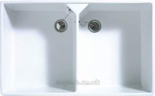 Astracast Sinks And Accessories -  Ceramic Sudbury 2.0b Sink White Su20whhomesk