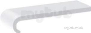 Swish Facia and Soffit Boards -  405mm Bullnose Windowboard Wh C266